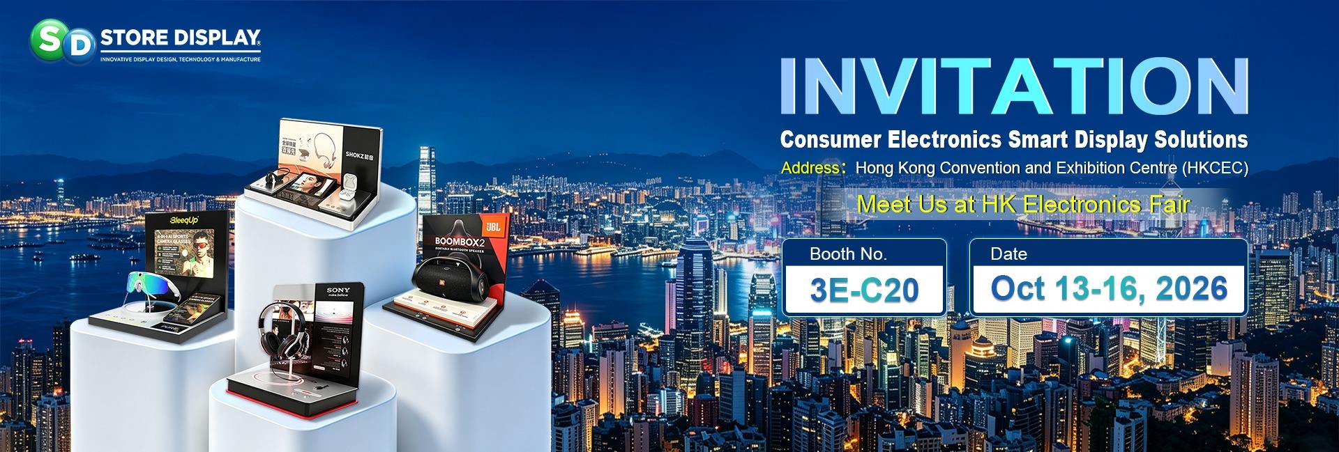 Smart interactive retail displays for consumer electronics